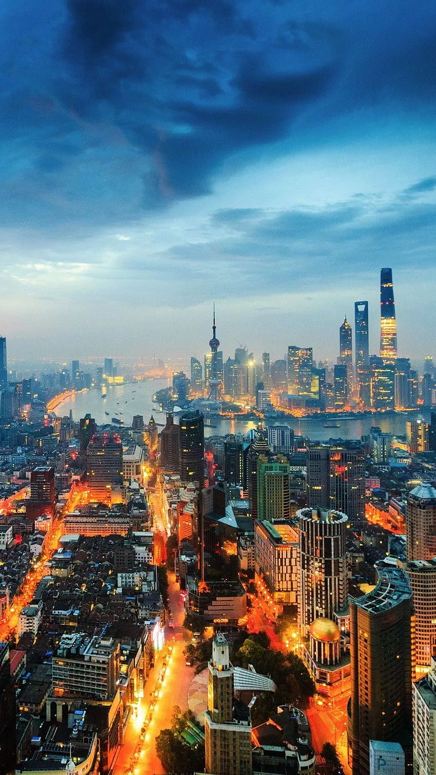 Shanghai view HD wallpaper