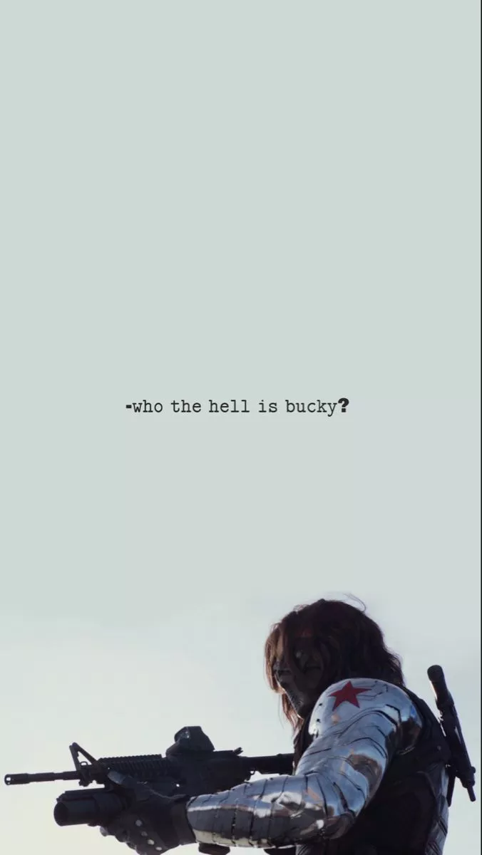 Bucky lockscreen ✨