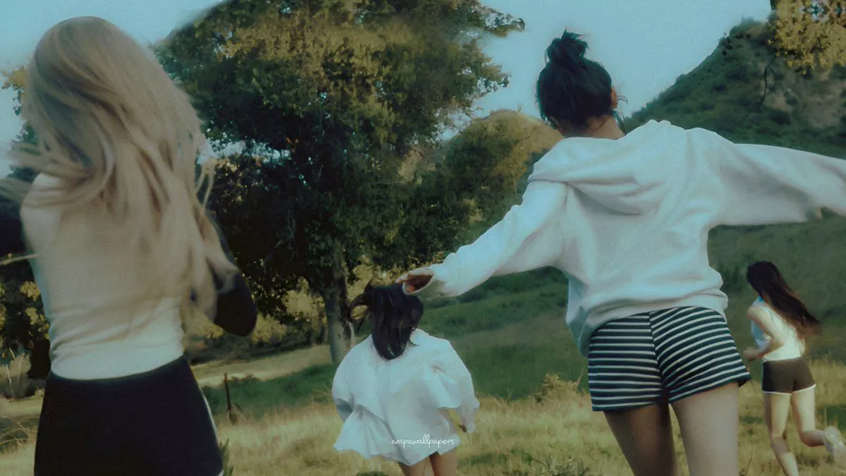 aespa Wallpaper Welcome