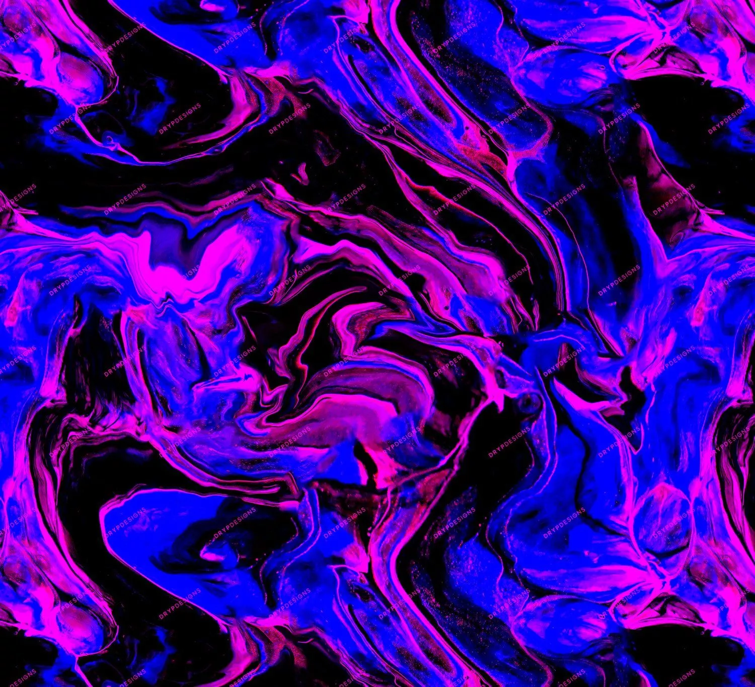 Pink Blue Neon Liquid Seamless vintage