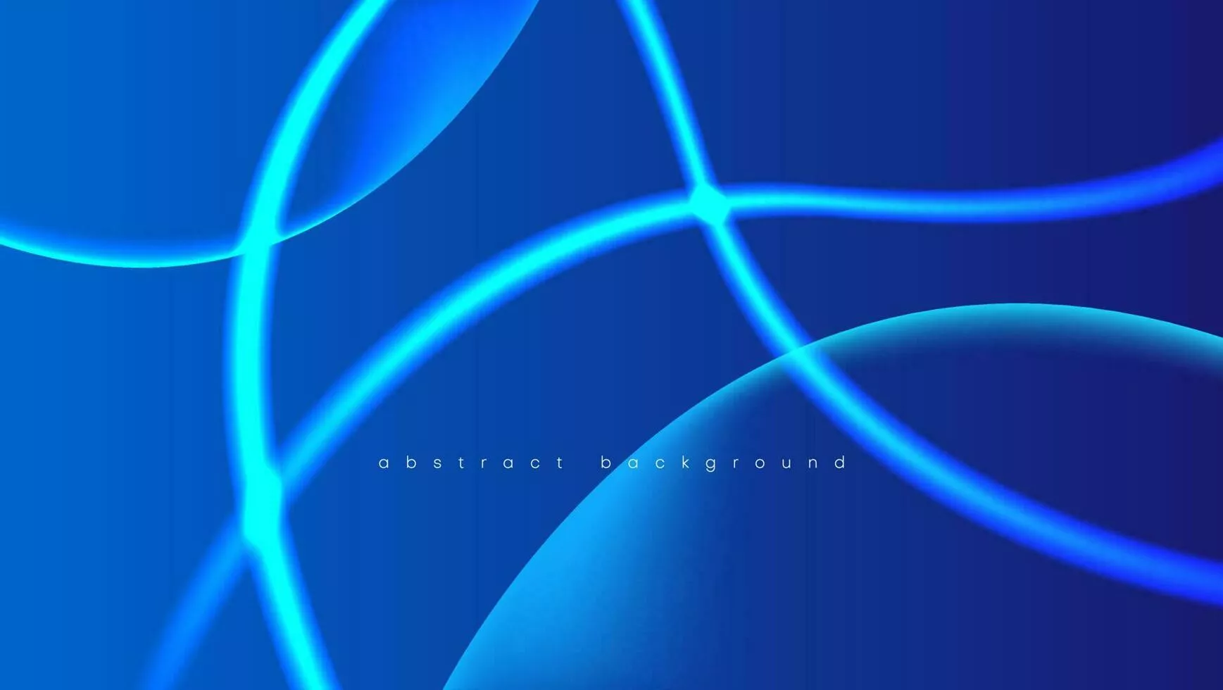 abstract neon blue background