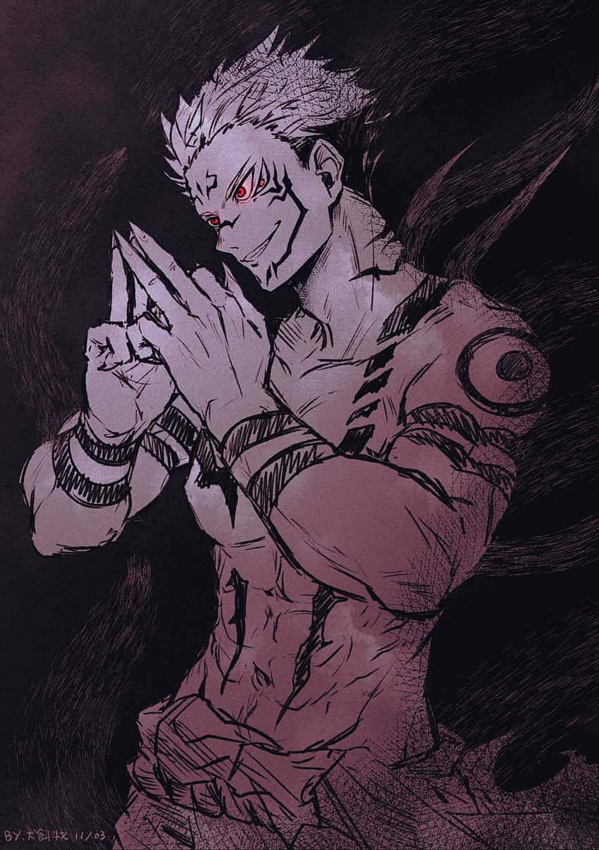 Sukuna Mobile Wallpaper