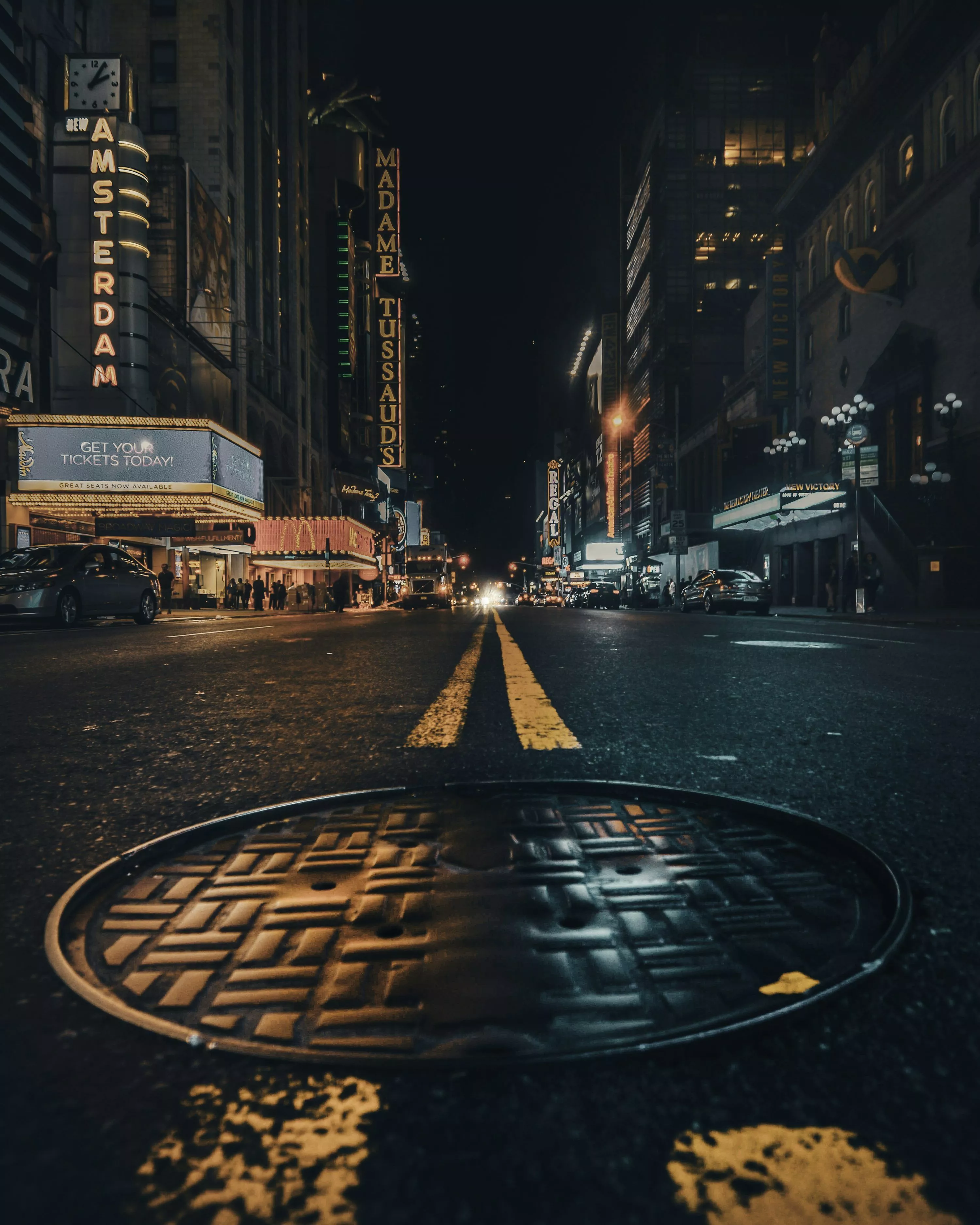 Night City Street Picture. Download