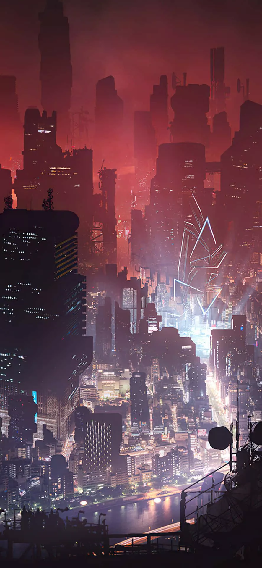 Download Explore The Vibrant And Cutting Edge Nightlife Of Cyberpunk Night City! Wallpaper