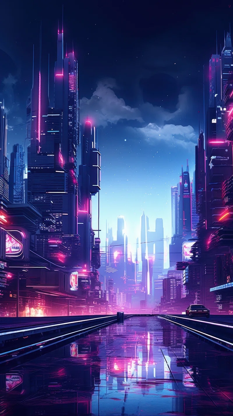 Cyberpunk Mobile Wallpaper Image
