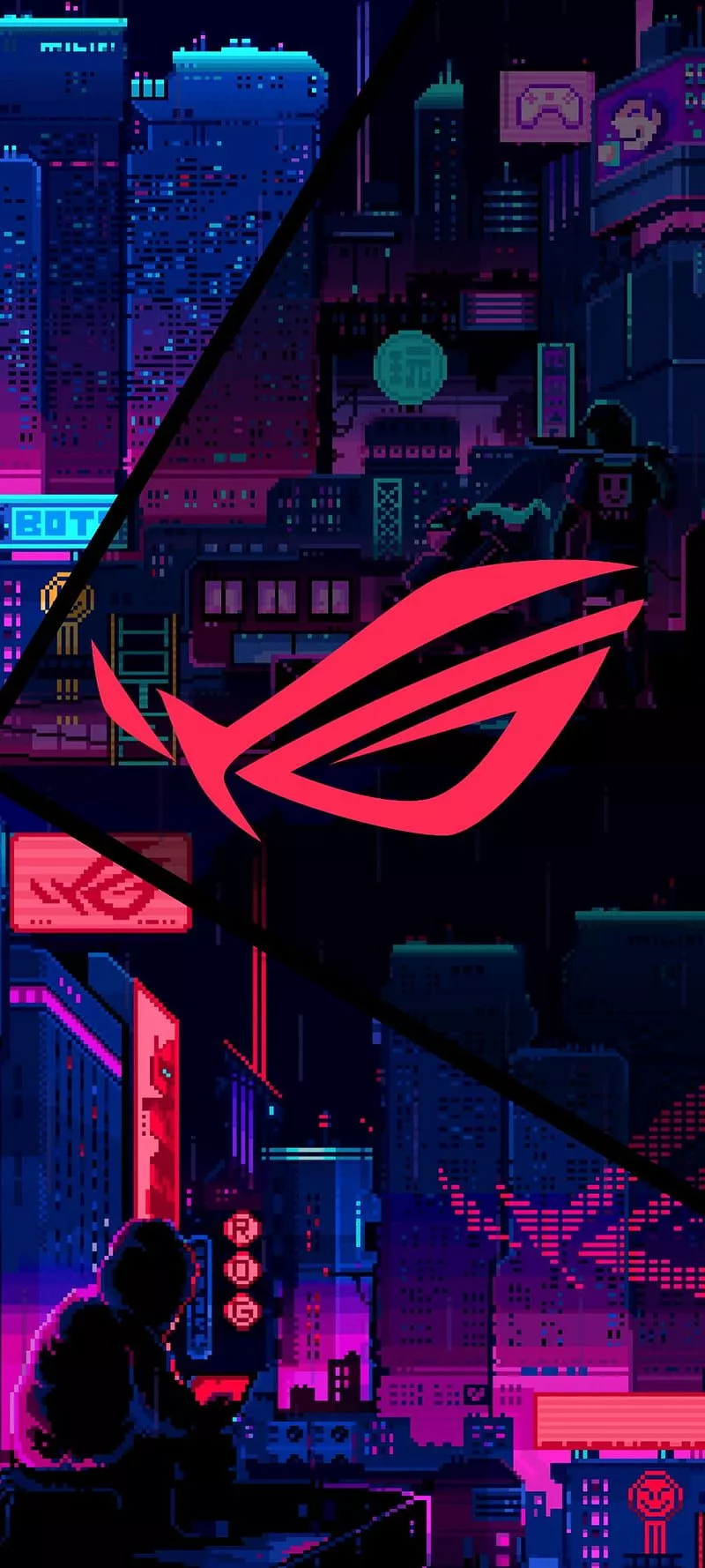 HD night city wallpaper