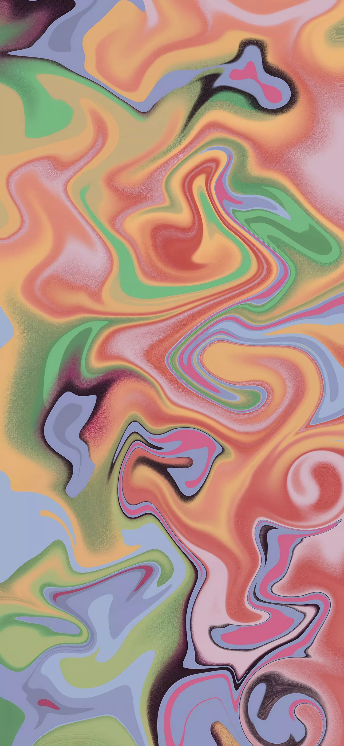 Trippy Hypnotic Art Wallpaper