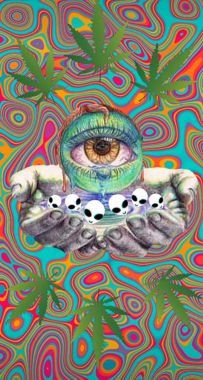 Strange trippy, stoner, HD phone