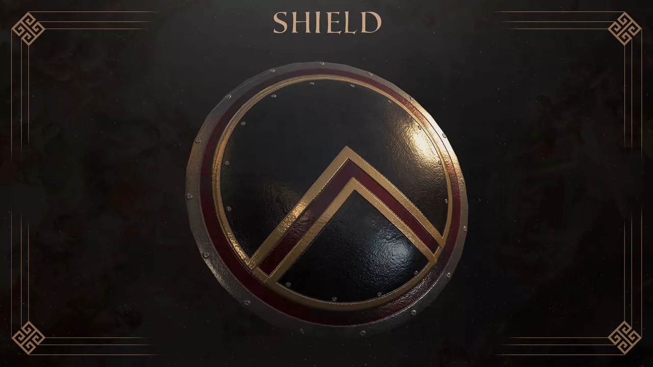 Ancient Greek Shield pack