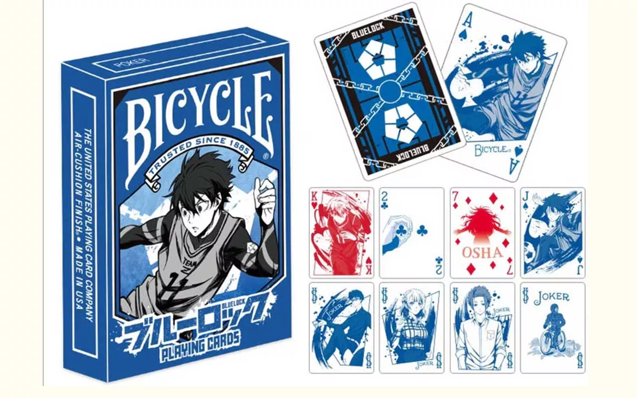 Jeu Bicycle Blue Lock