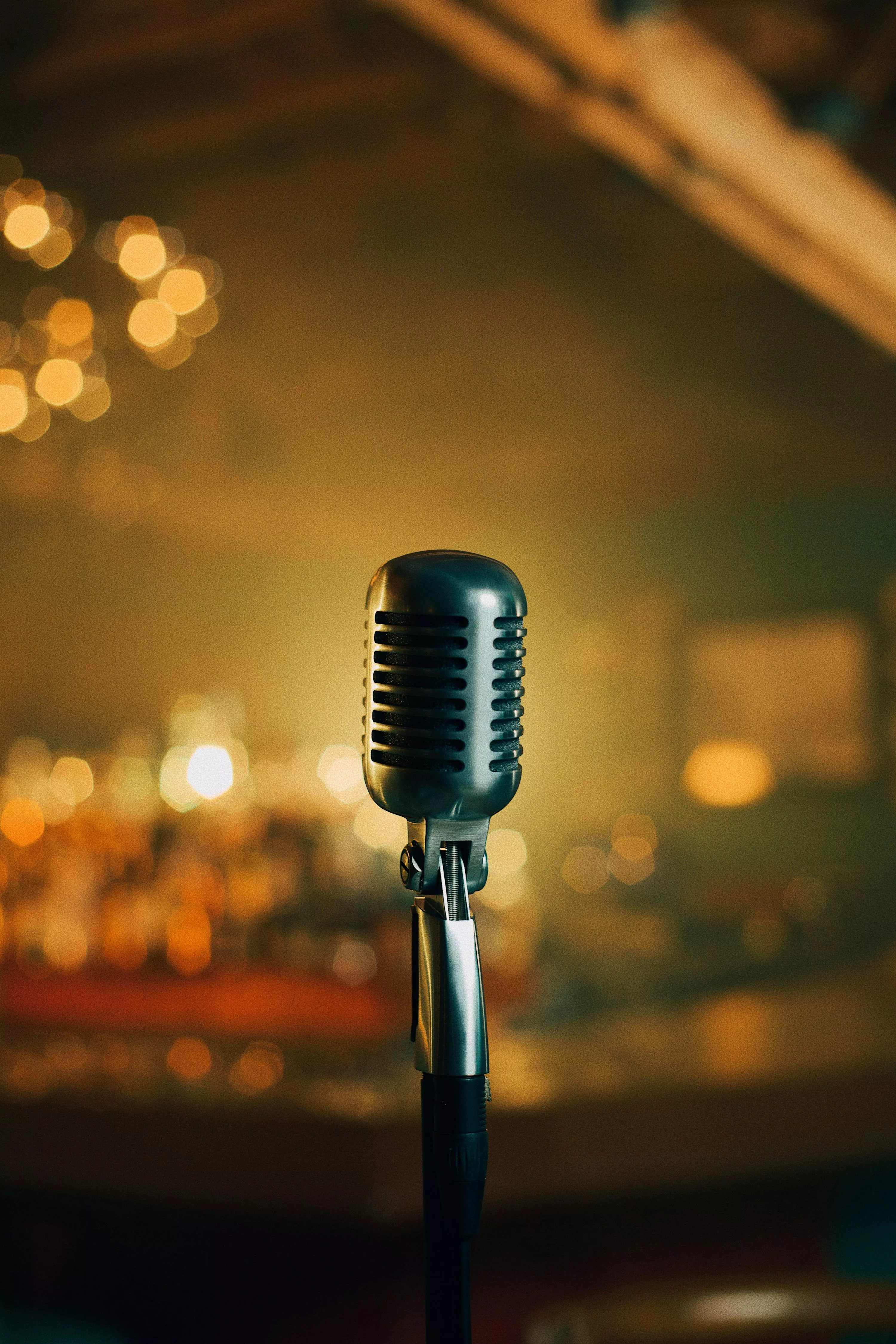 Vintage Microphone Picture. Download
