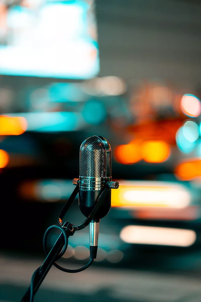 HD microphone wallpaper