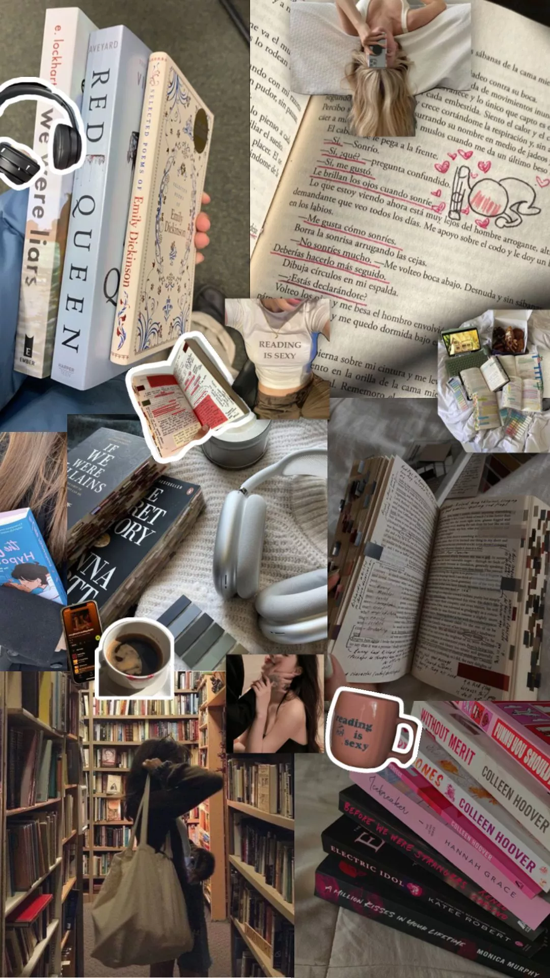 booklovers #aesthetic #wallpaper