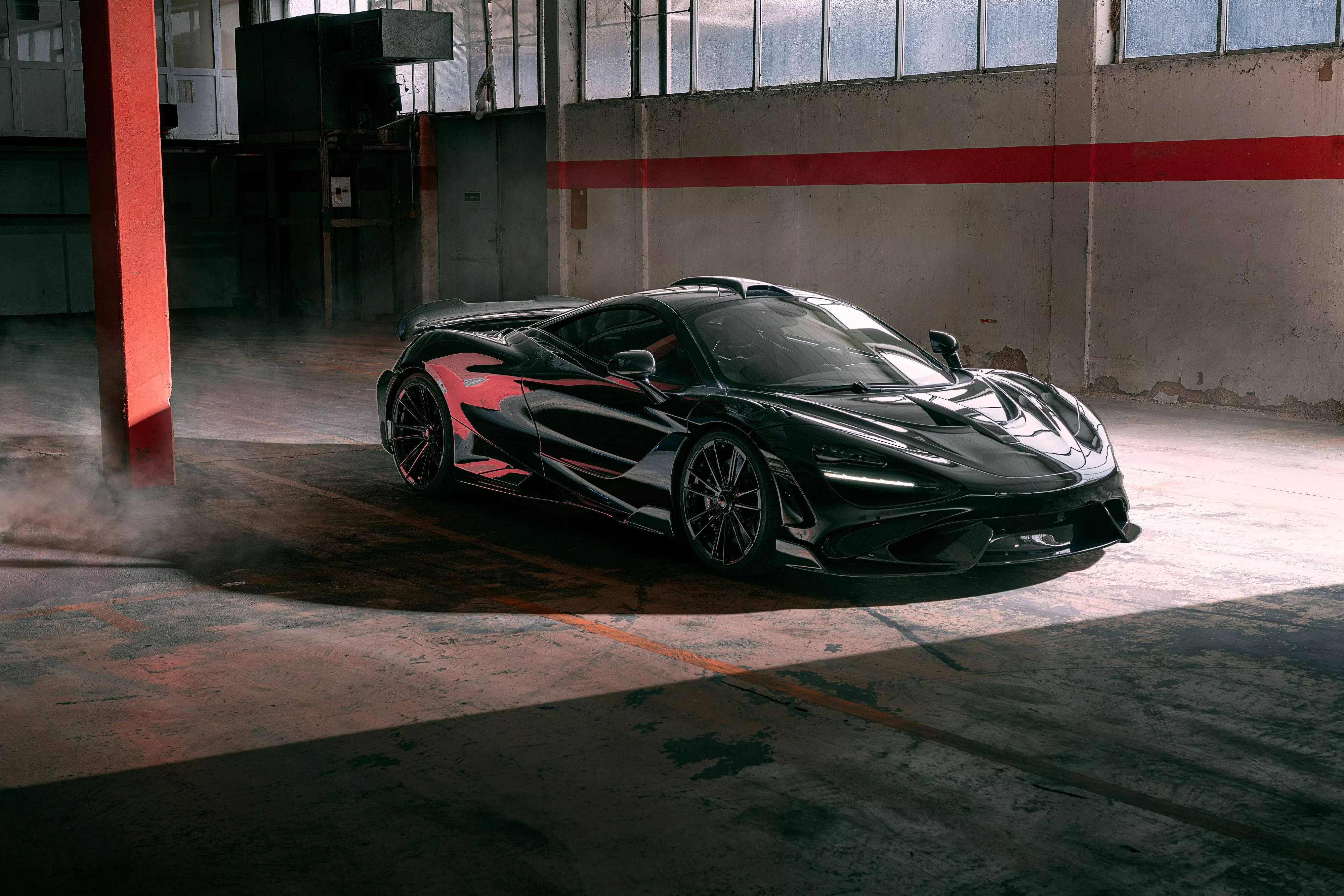 Download Black Car Supercar McLaren Car
