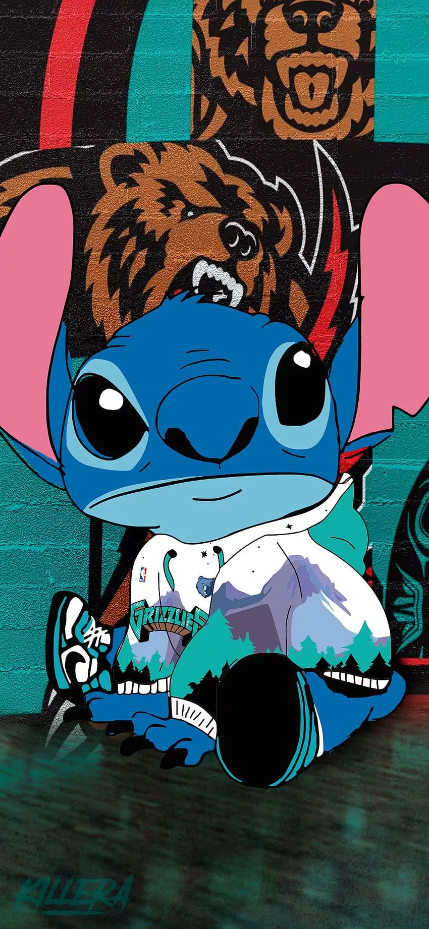 Stitch Grizzlies, Vancouver, basquete
