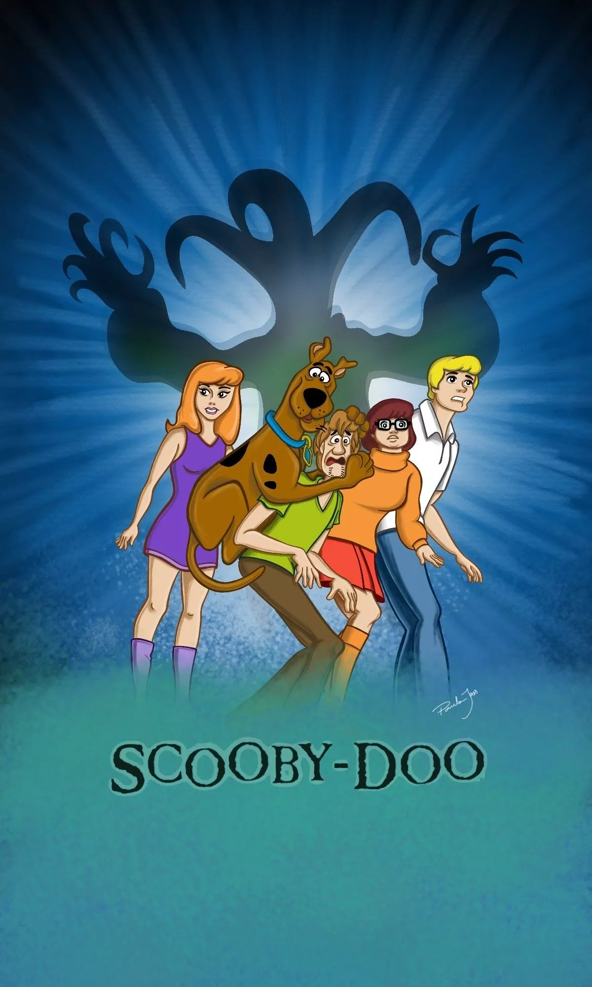 Scooby Doo movie drawing