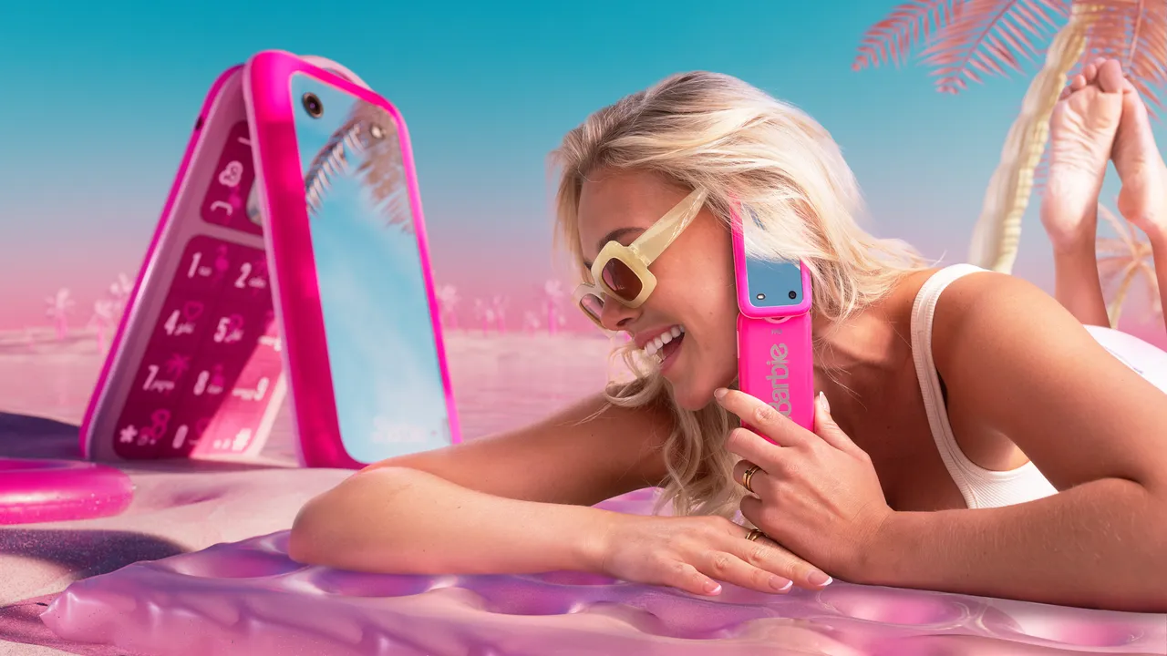 HMD's Barbie flip phone is finally here