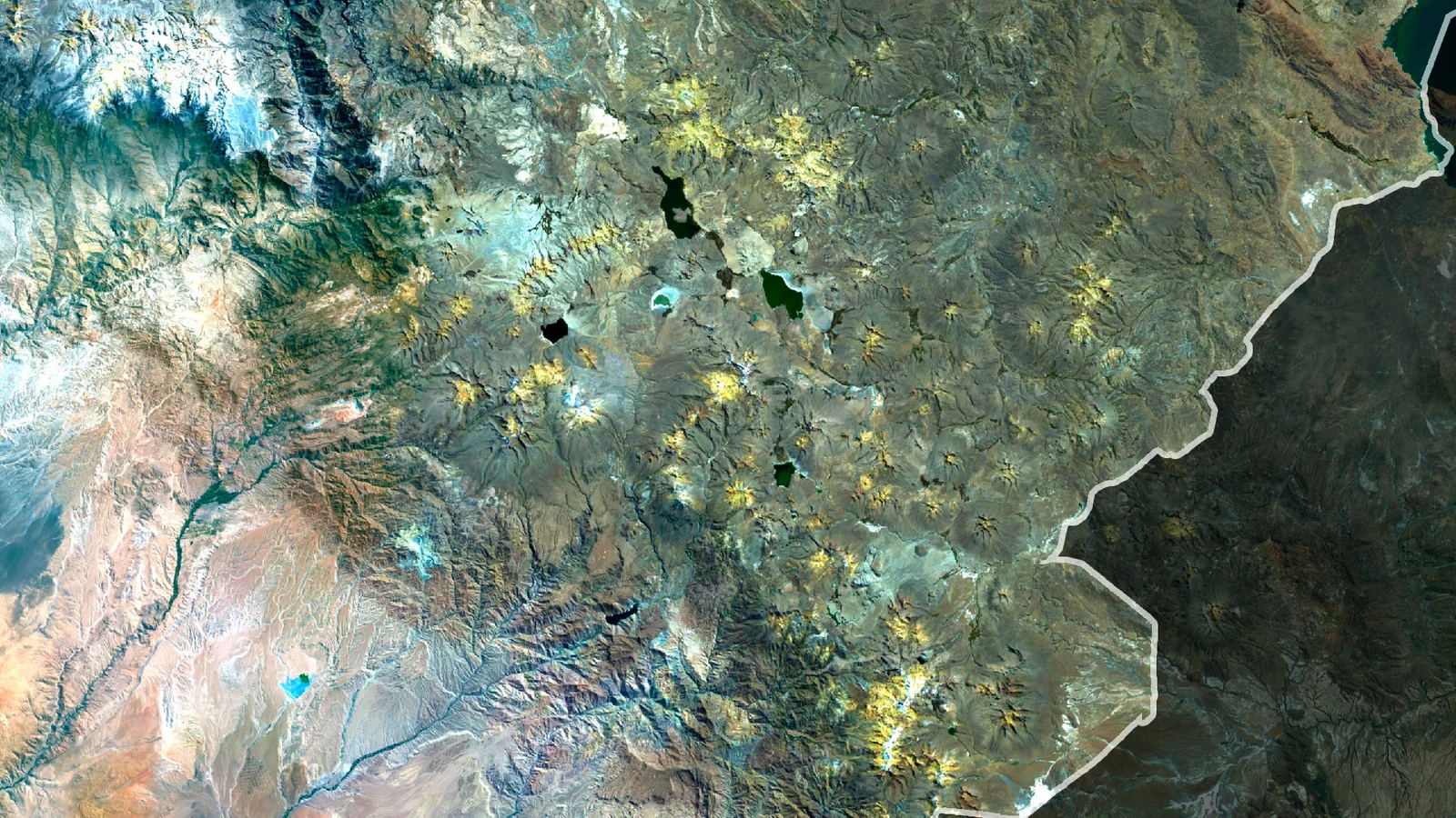 Buy Peru Satellite Map