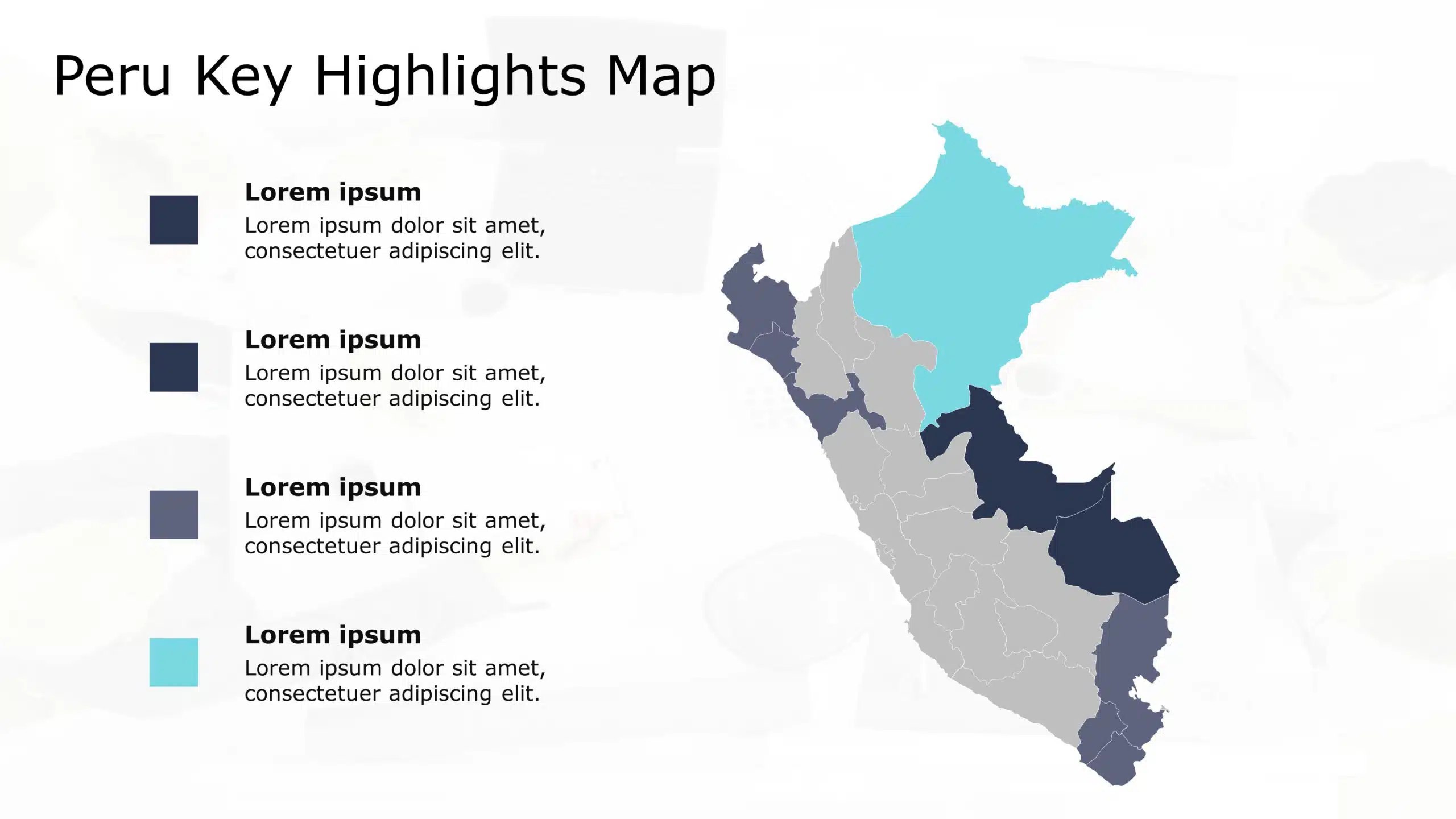 Peru Map PowerPoint 3