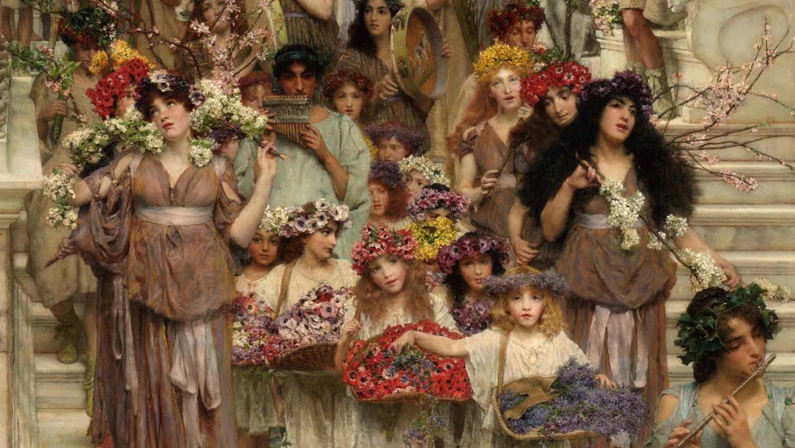 Alma Tadema And His Masterpiece Spring