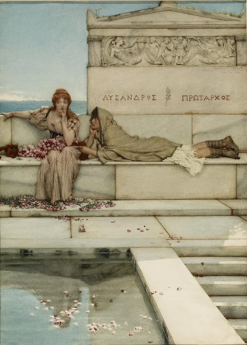 Sir Lawrence Alma Tadema Image. Free