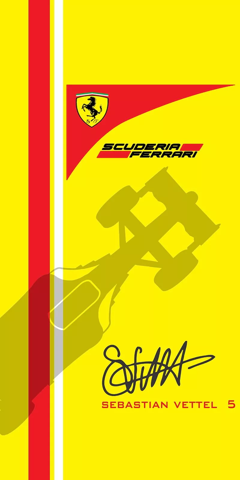 HD scuderia logo wallpaper
