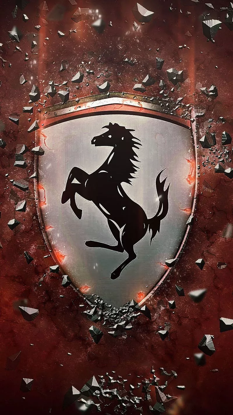 HD ferrari logo wallpaper