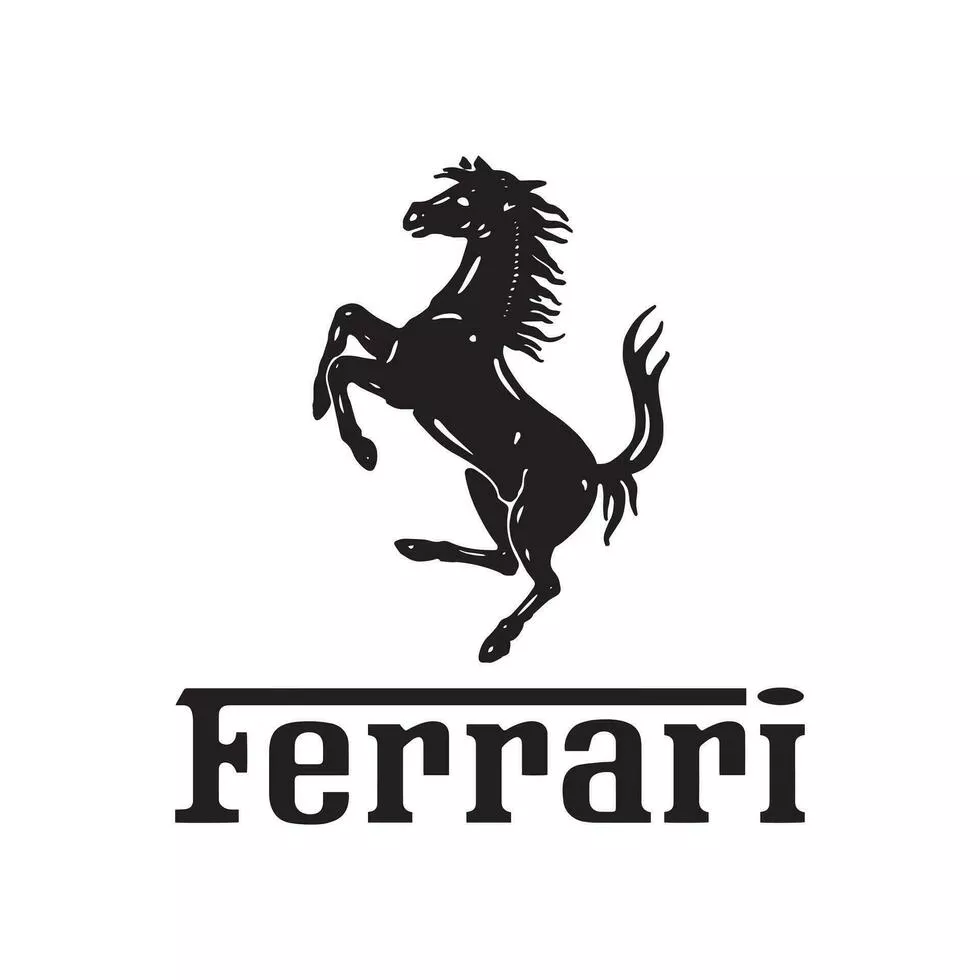 Ferrari logo, Scuderia, Vector