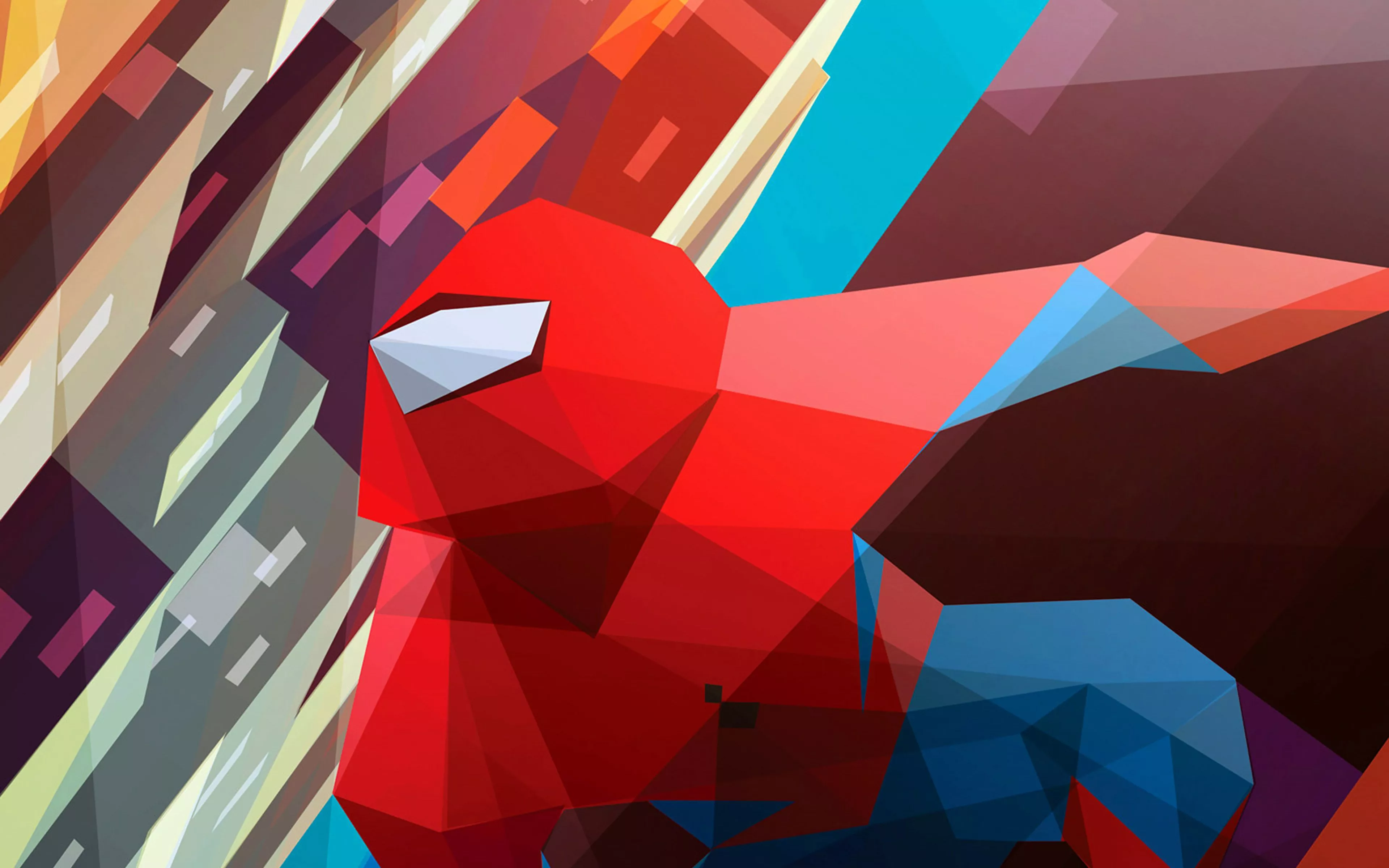 Spiderman Art Hero Illust Vector