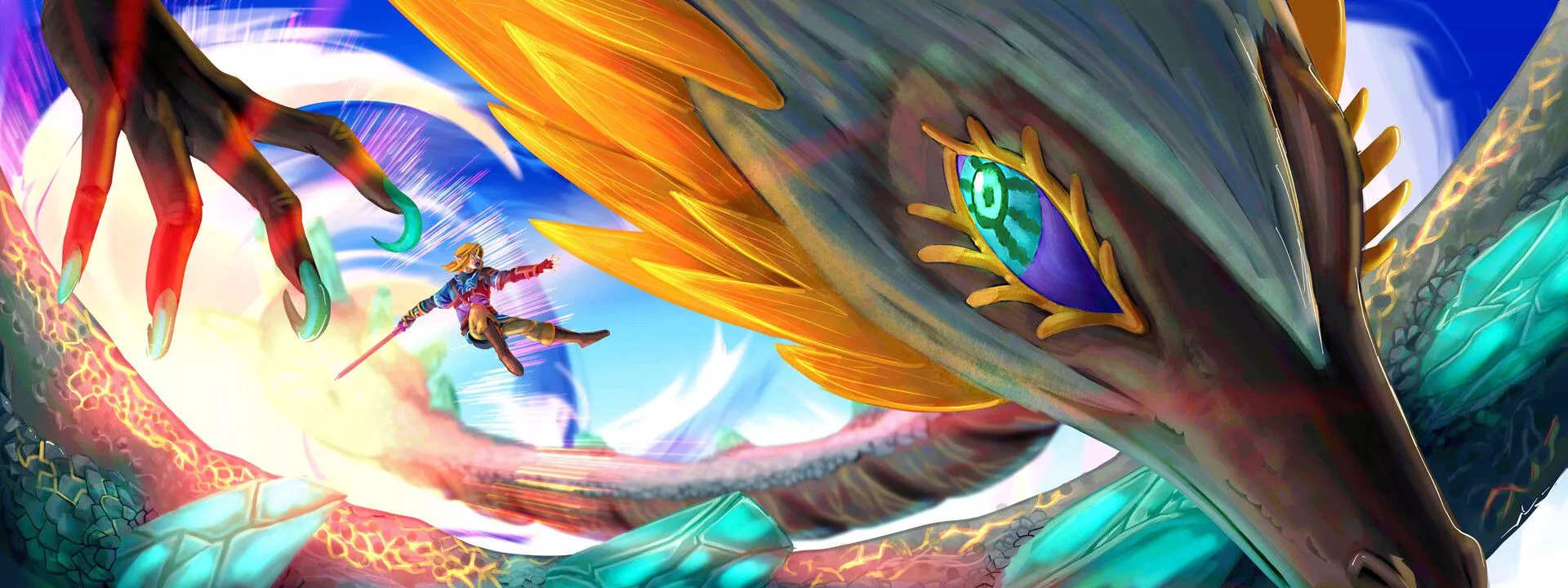 Zelda dragon of light