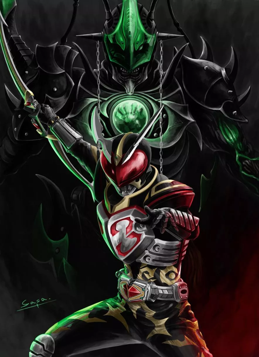 Kamen Rider BLADE ý tưởng. siêu