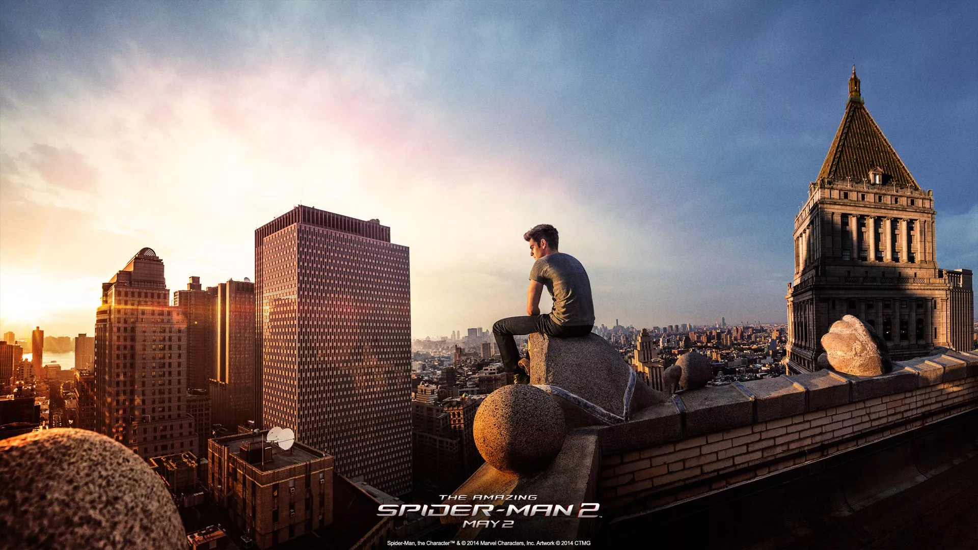Peter Parker in New York HD Wallpaper