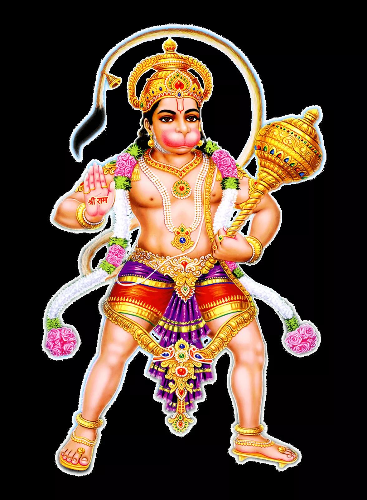 Hanuman PNG transparent image download