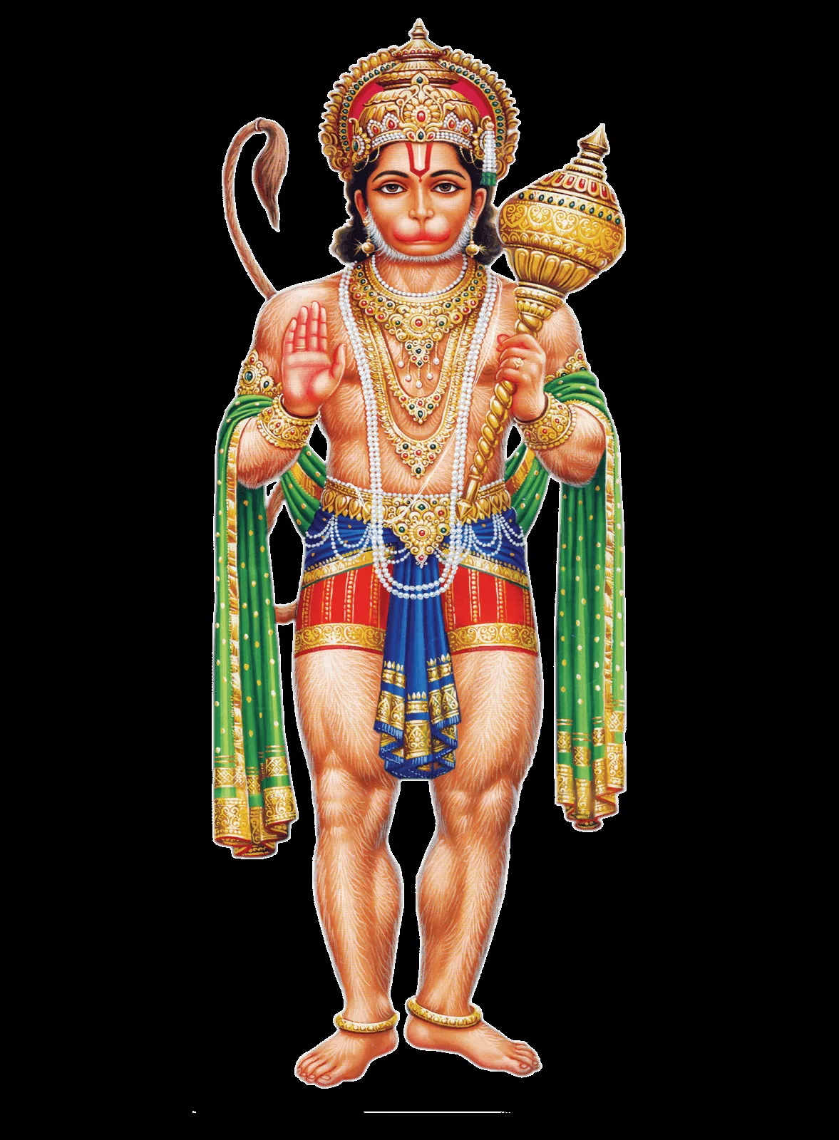 Hanuman PNG Image Transparent Free
