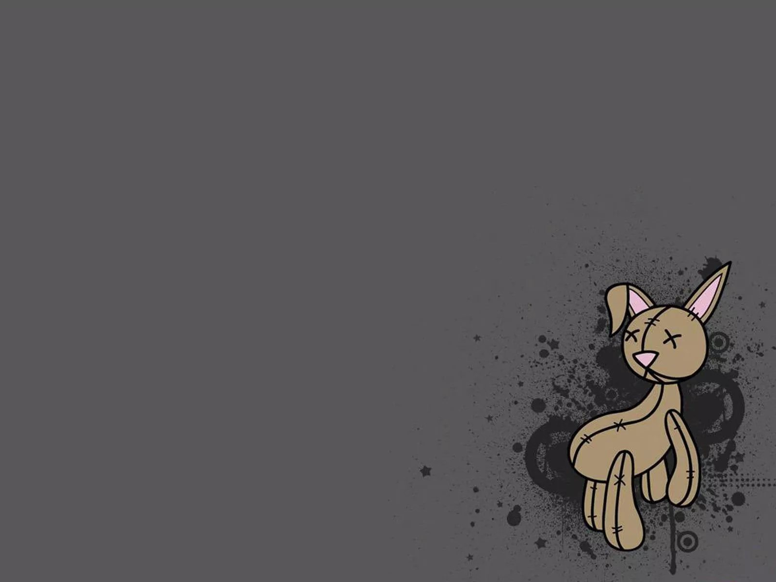 Emo bunny Desktop wallpaper 1440x900