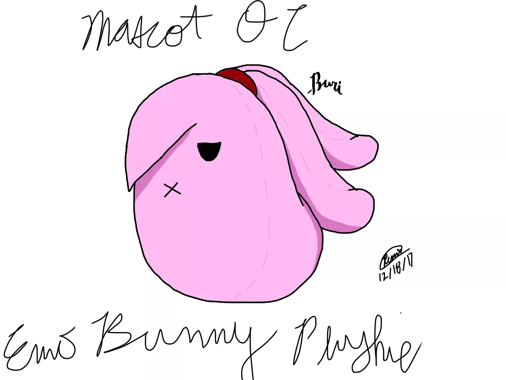 Emo Bunny Plushie Varivid Chicken