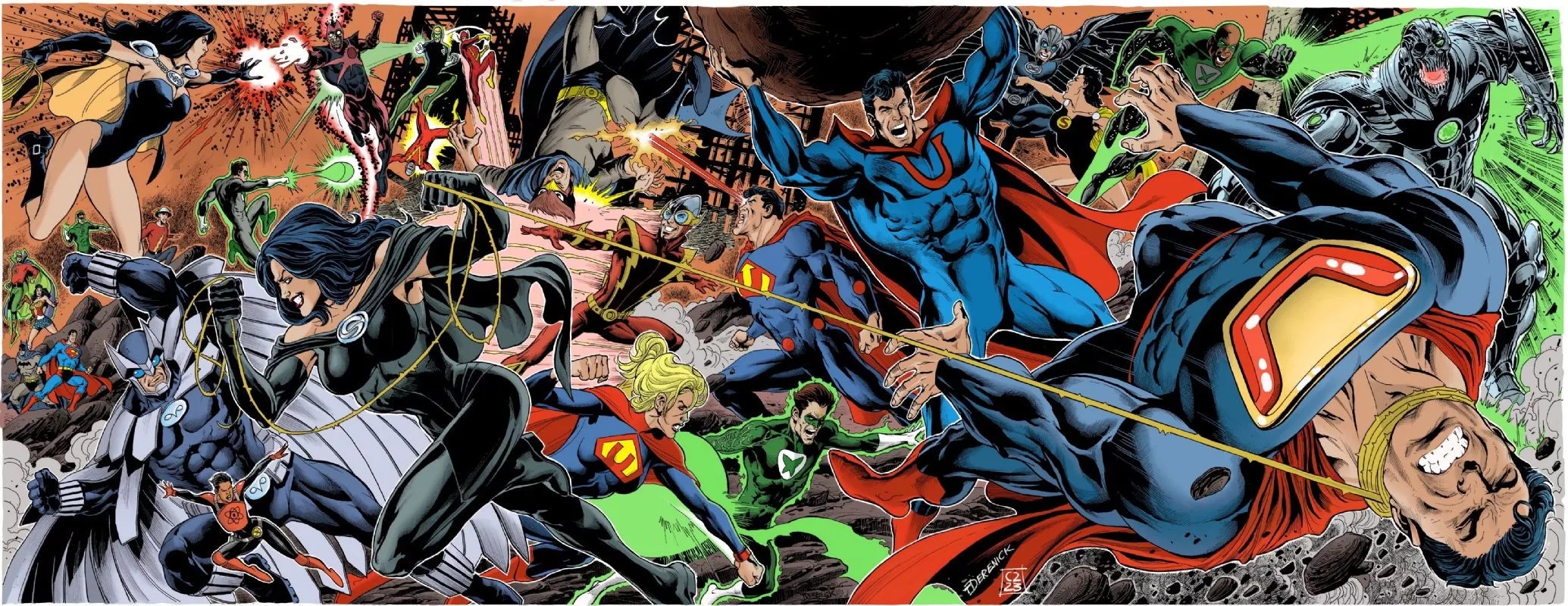 Tom Derenick Crime Syndicate War