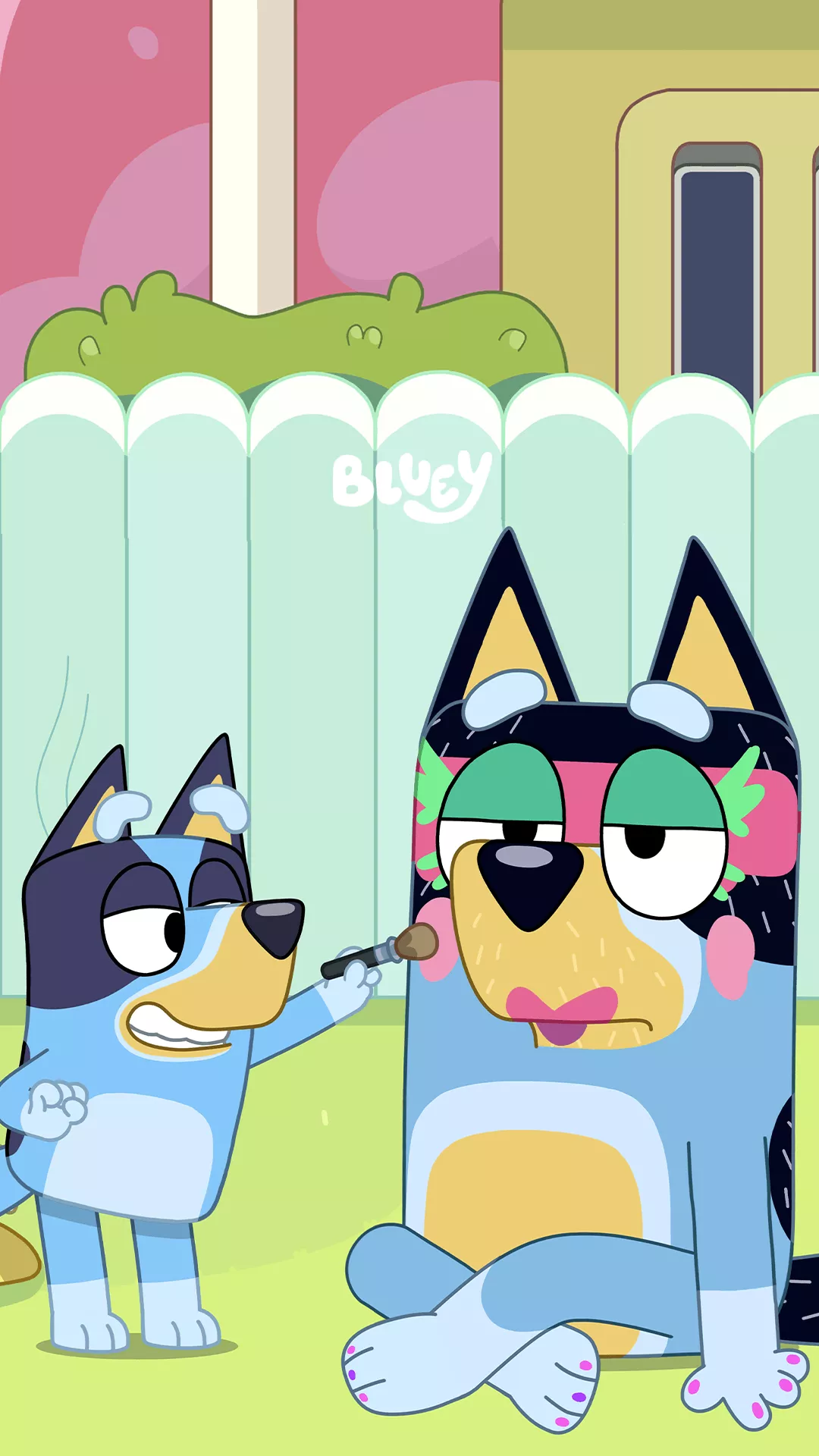 Free Bluey phone wallpaper: Halloween