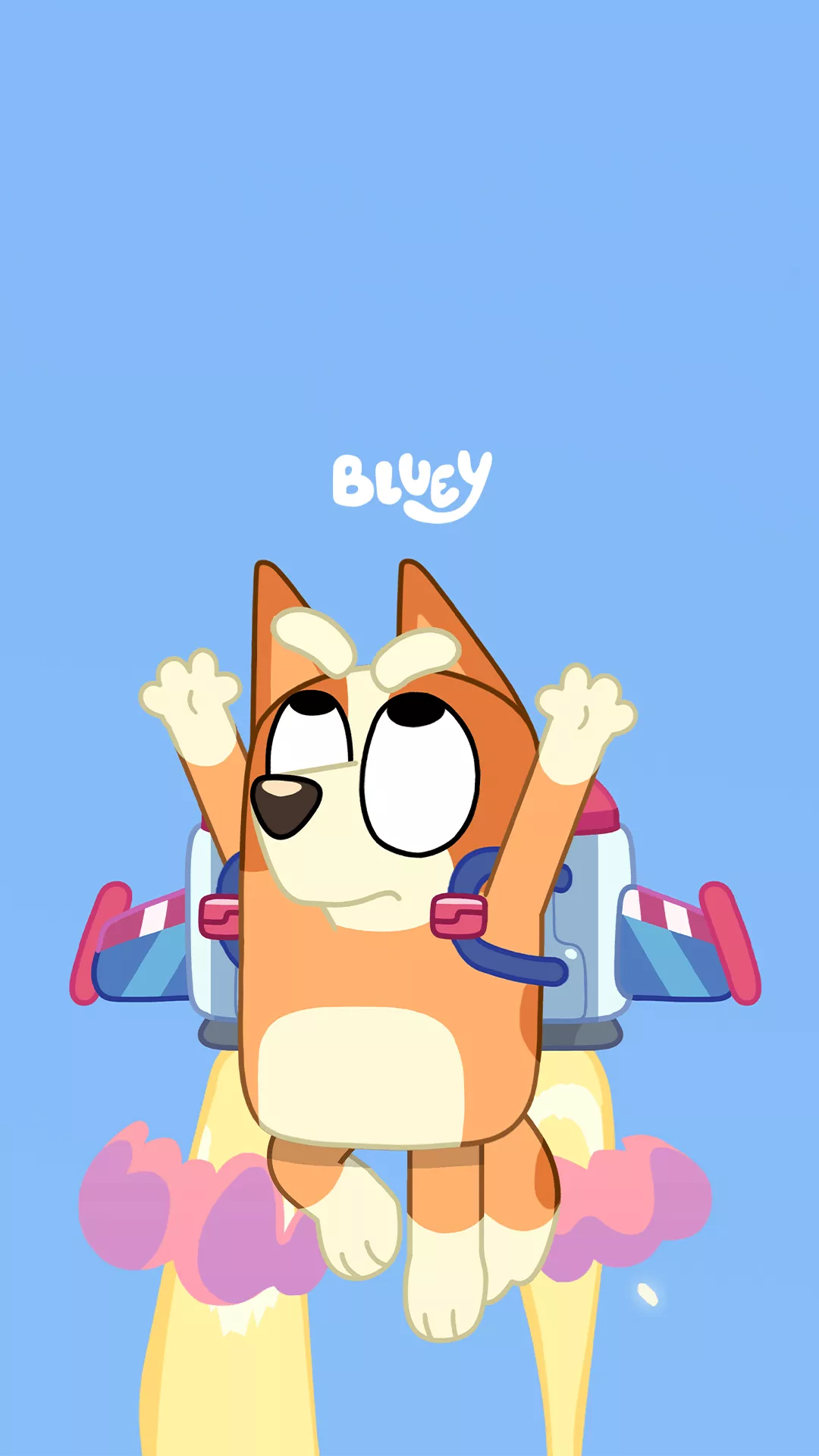 Free Bluey phone wallpaper: Halloween