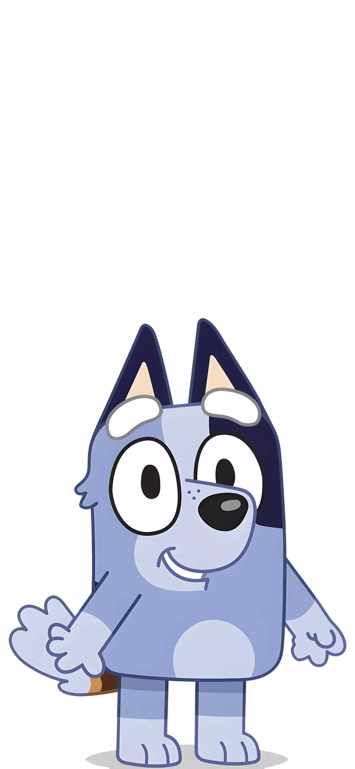 Bluey Cartoon Funny Wallpaper