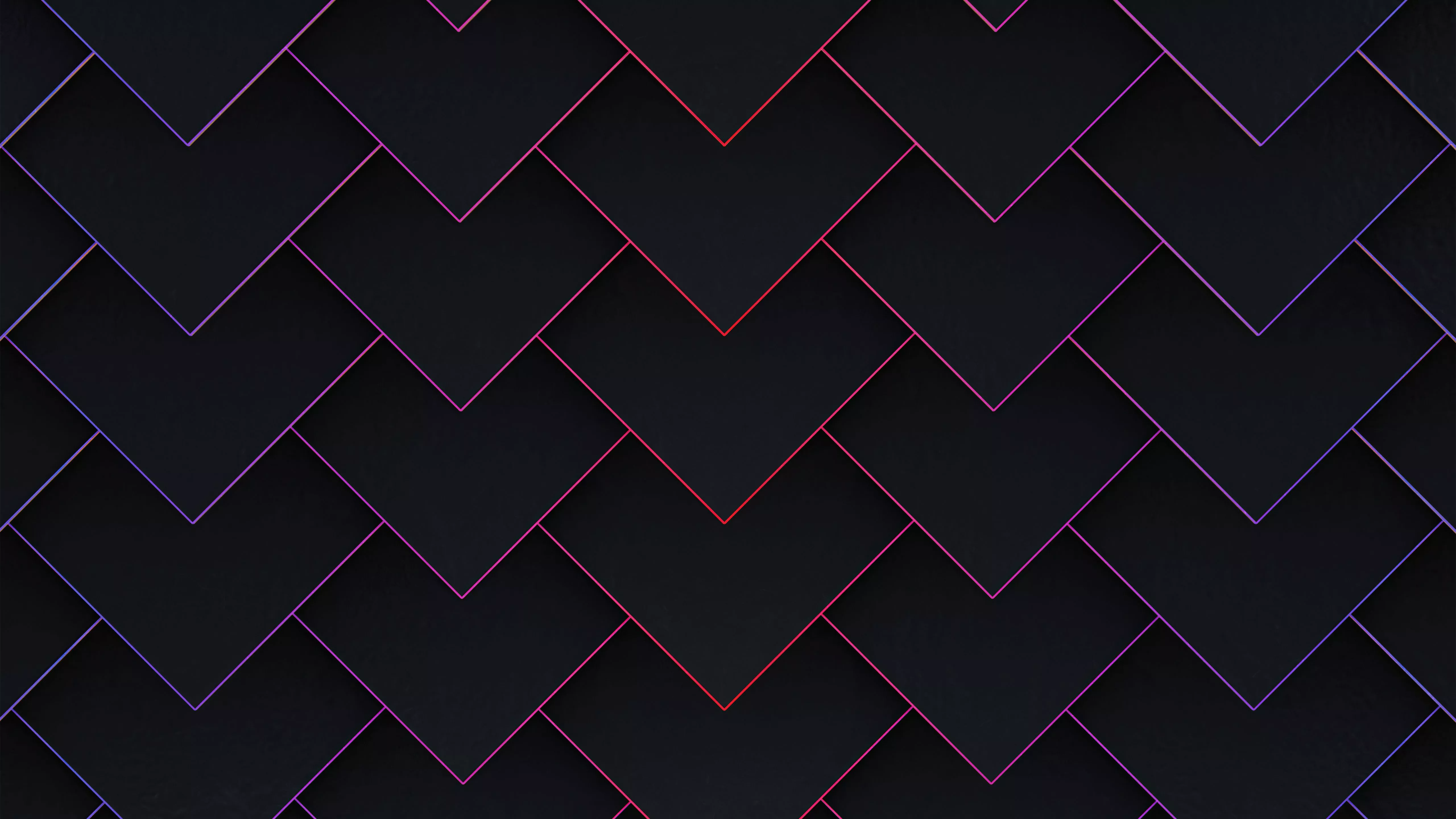 Red Black Purple Blue Artistic