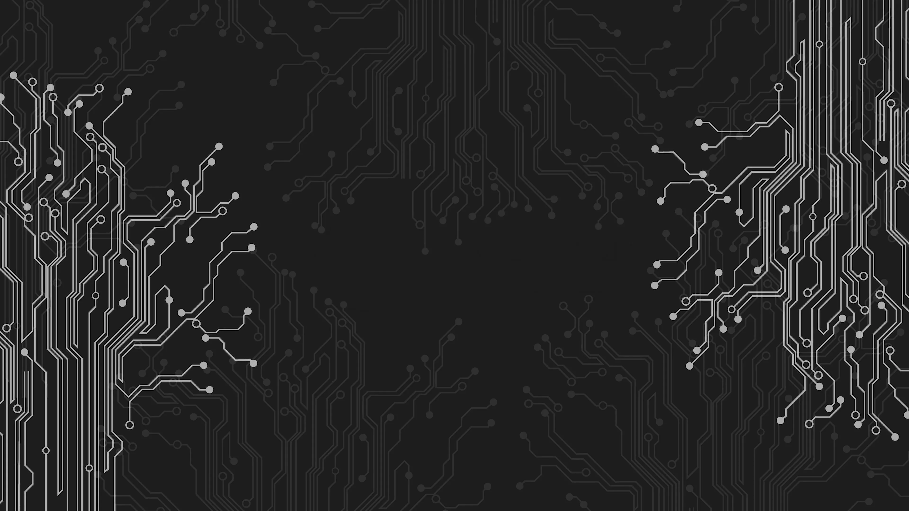Circuit Minimalist Background 4K
