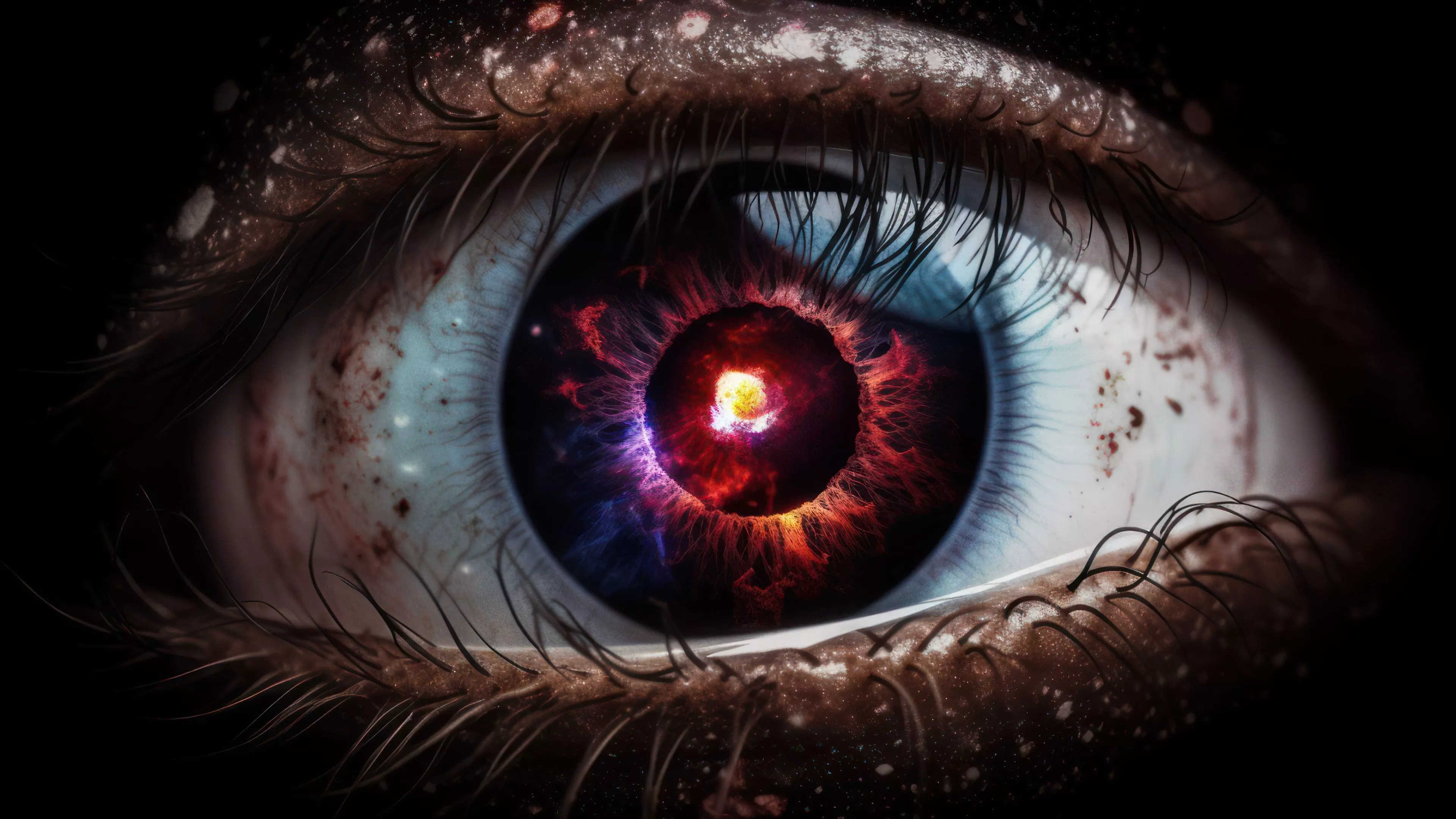 Mysterious Eye 4K Wallpaper