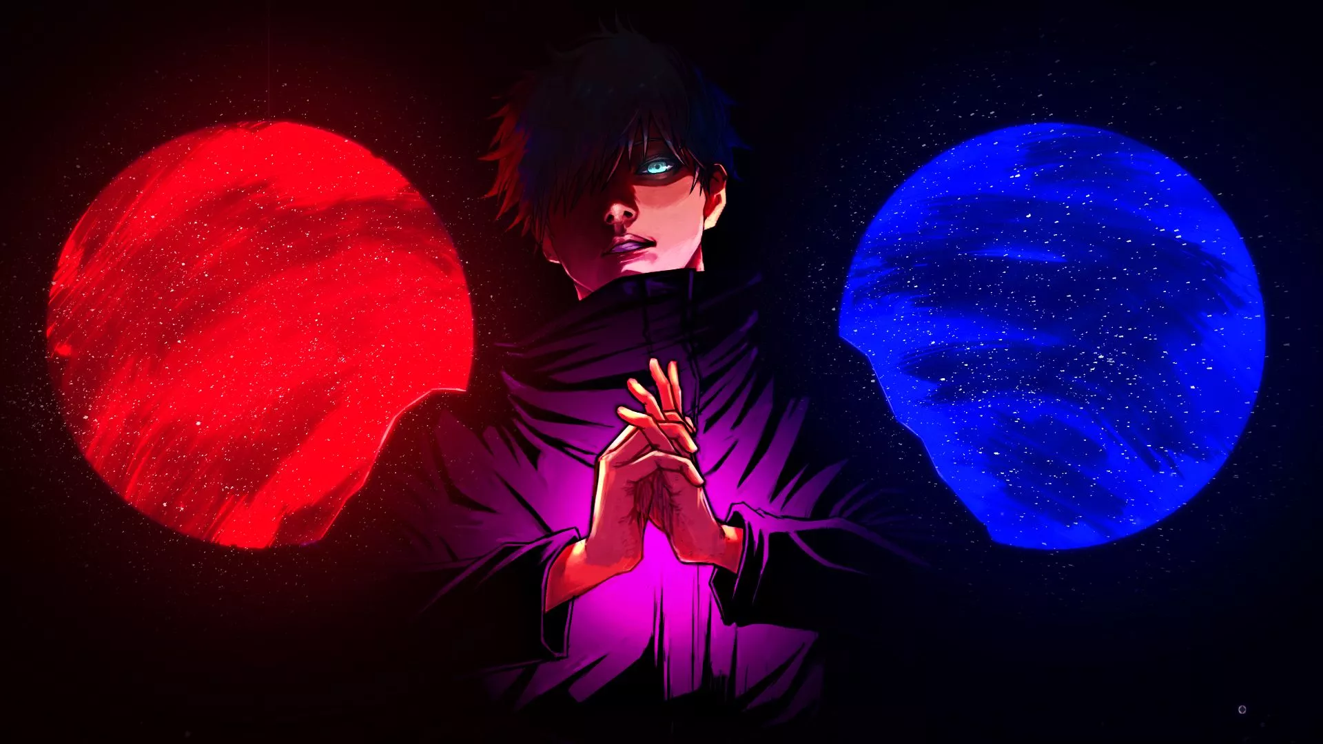 Satoru Gojo Cool Jujutsu Kaisen Digital Art Wallpaper, HD Anime 4K Wallpaper, Image and Background