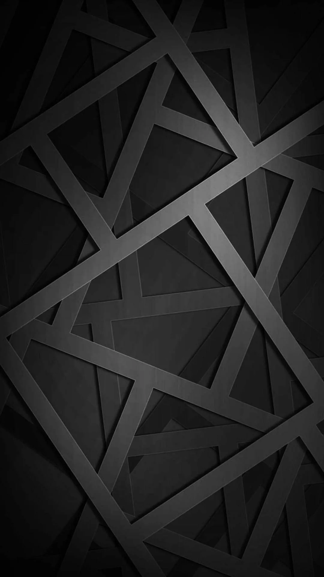 3D Square Geometric Phone Wallpaper