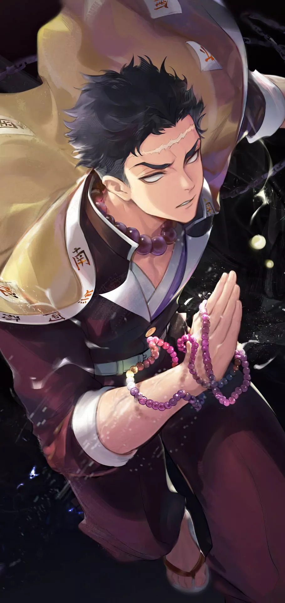 Download Praying Gyomei Himejima Fanart