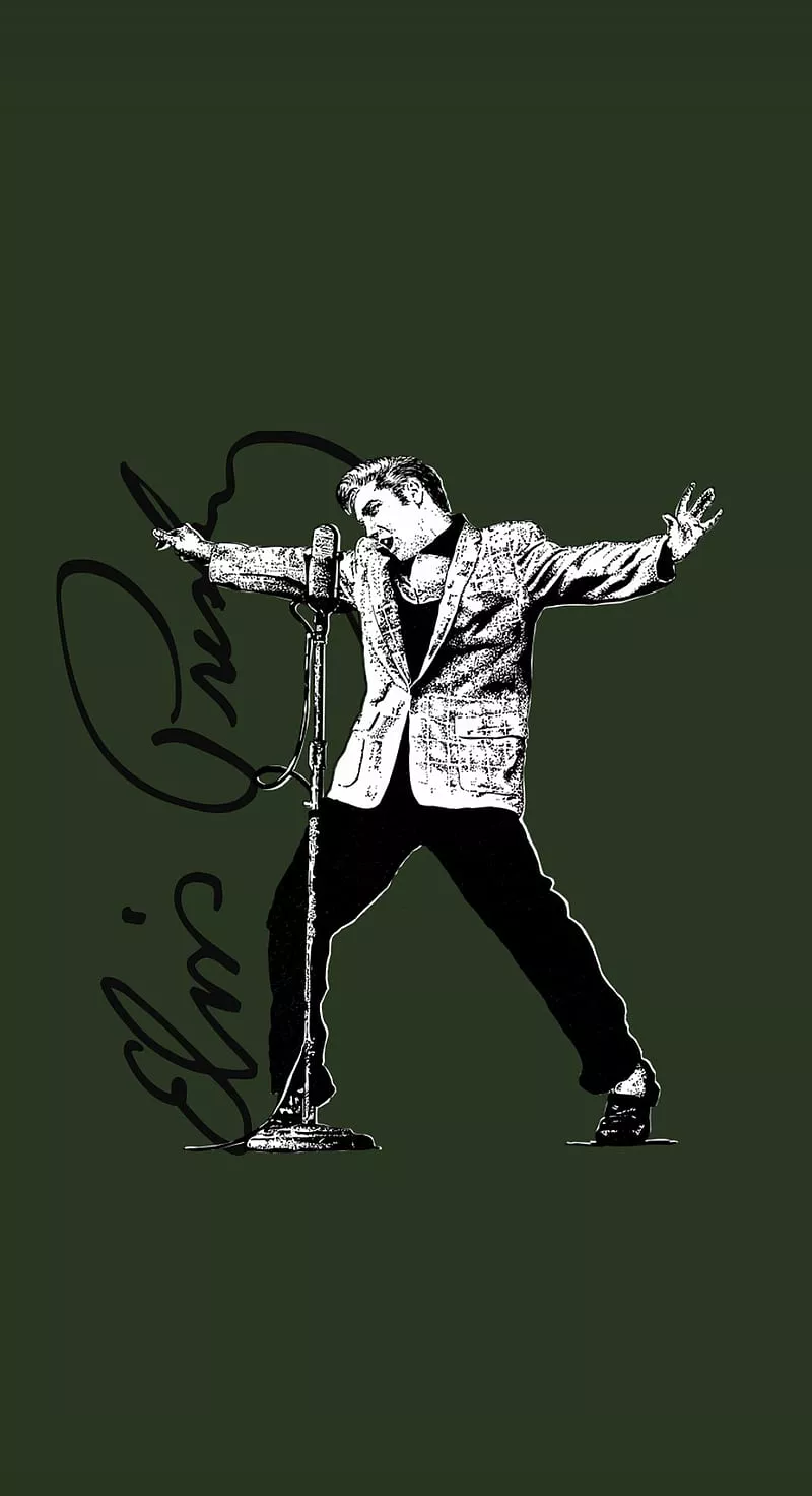 Elvis Presley, the king, performer