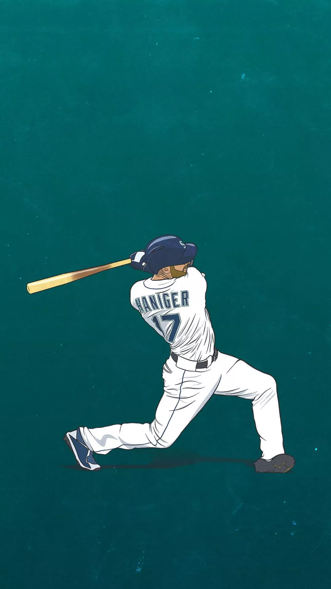 Seattle Mariners Mitch Haniger Vector