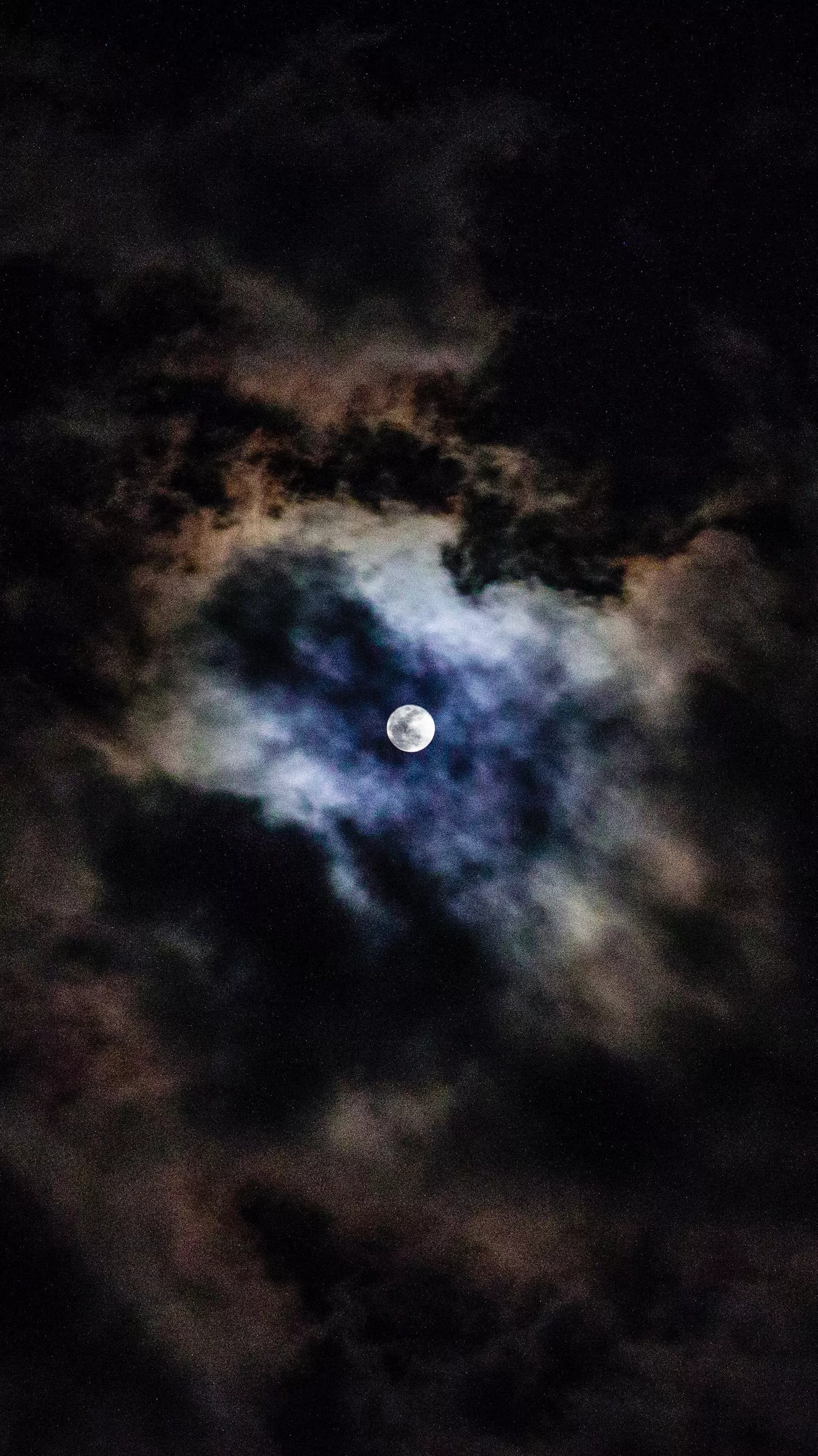 Download wallpaper 1350x2400 moon