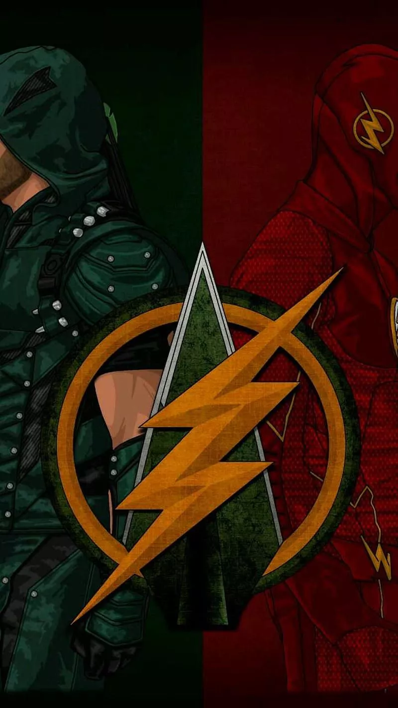 Flash and arrow, cw, arrowverse, arrow